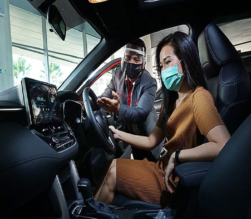 Booking Test Drive Toyota