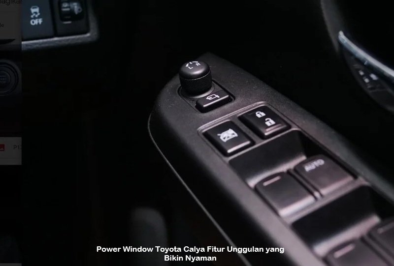 power window toyota